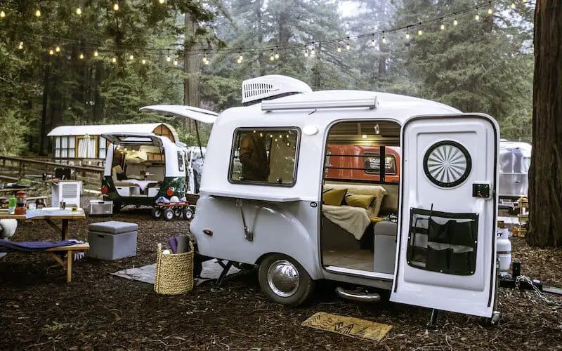 Happier Camper HC1 travel trailers under 4000 lbs 