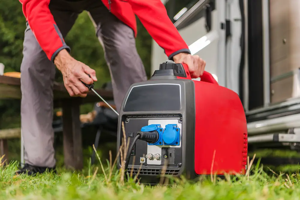 how to use a generator with a travel trailer