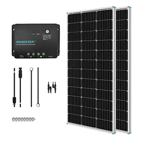 Renogy 200 Watt Monocrystalline Solar Panel